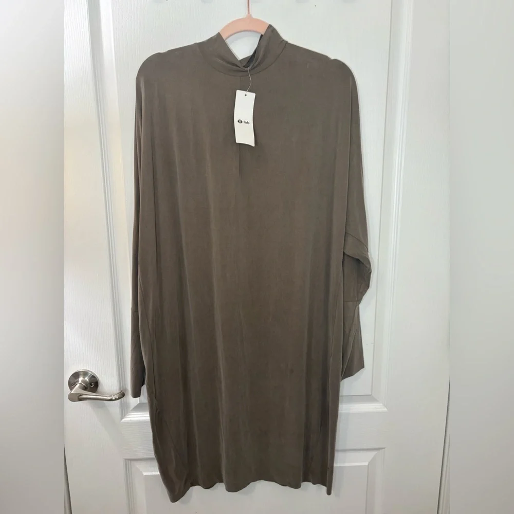 Lululemon•Vindur Dress Cupro *lululemon lab•BNWT•Nomad RARE PIECE•Sz L - Picture 5 of 16
